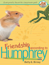 Cover image for Friendship According to Humphrey